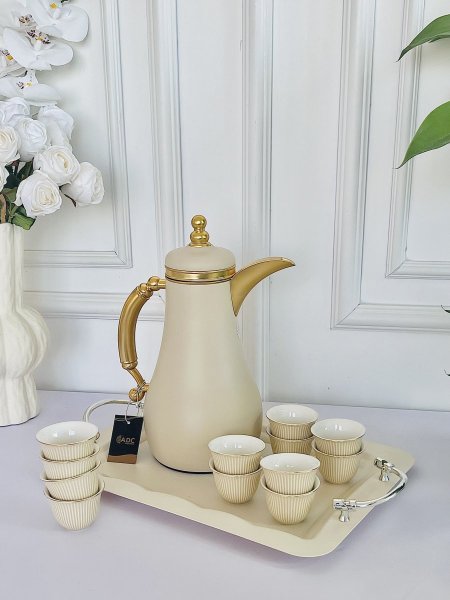 براد + 12 الفنجان + صنية